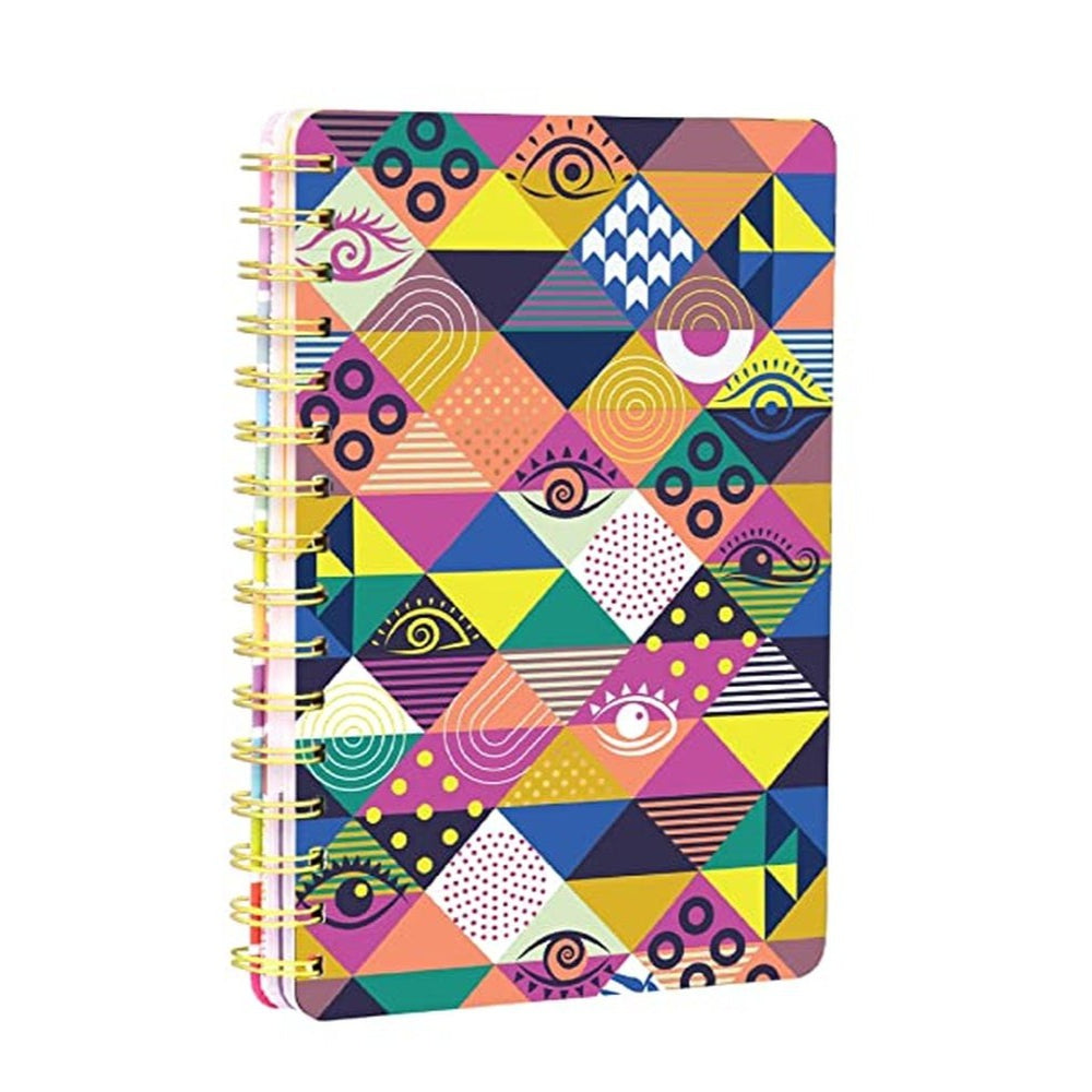 Doodle Happiness Magic Eye A5 Wire Bound Planner