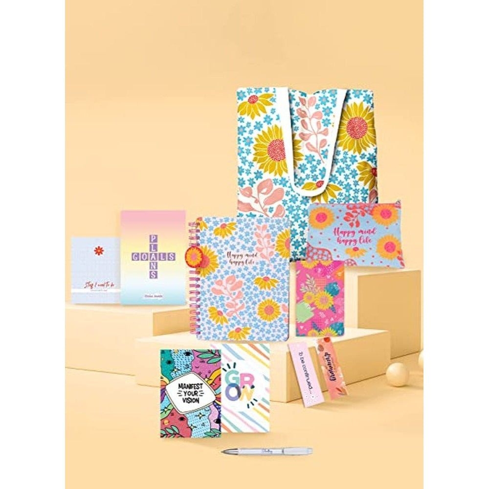 Doodle B5 Happiness Planner Kit- Floral Flourish