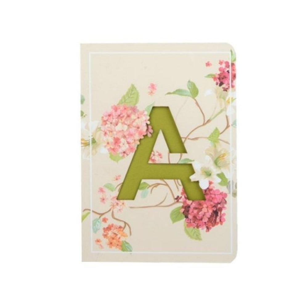 Initial A Personalised Notebook Gift