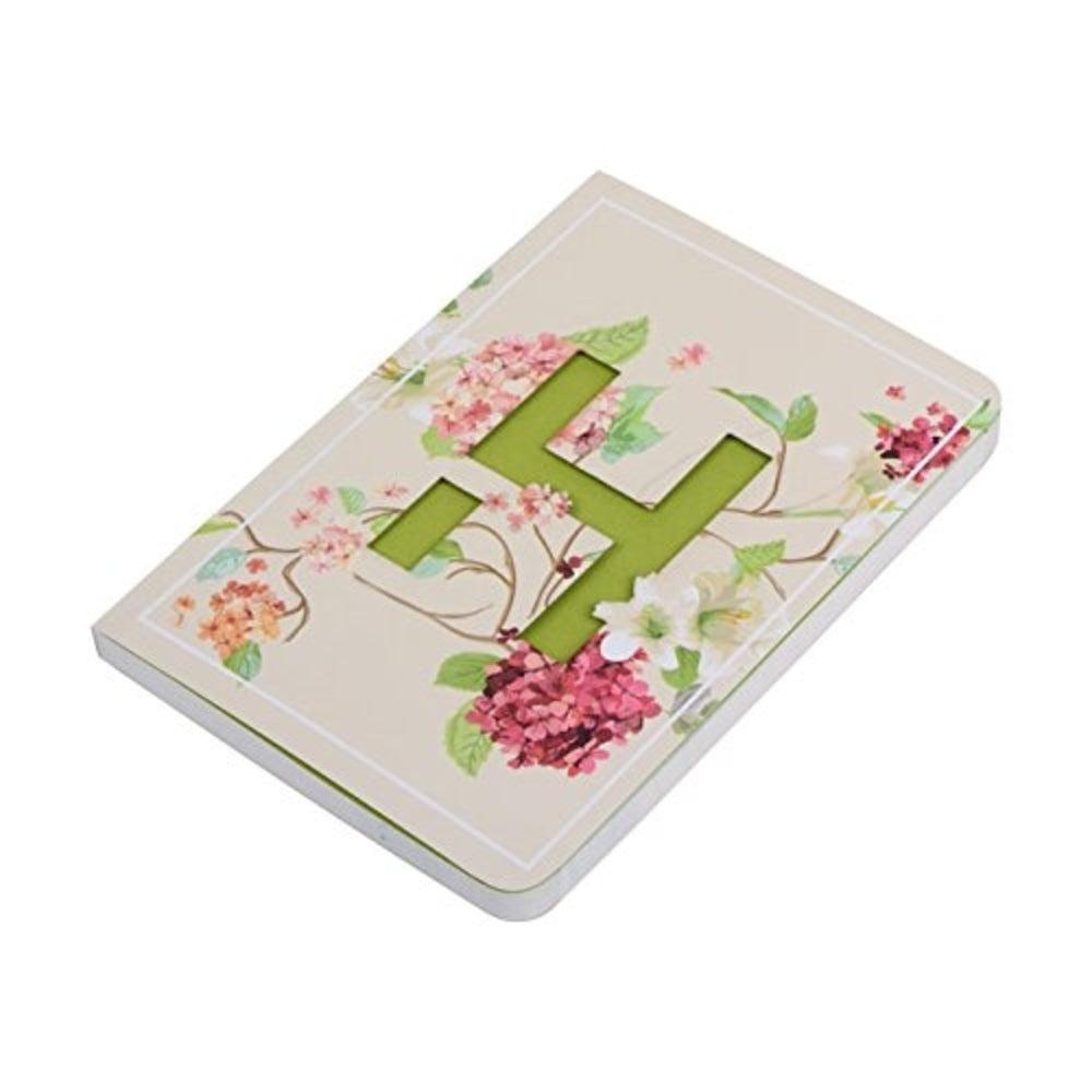 Initial H Personalised Notebook Gift