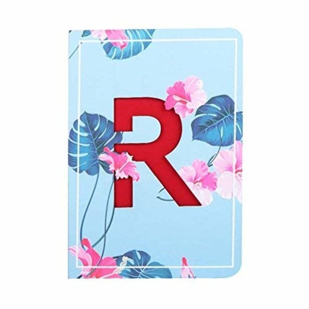 Initial R Personalised Notebook Gift