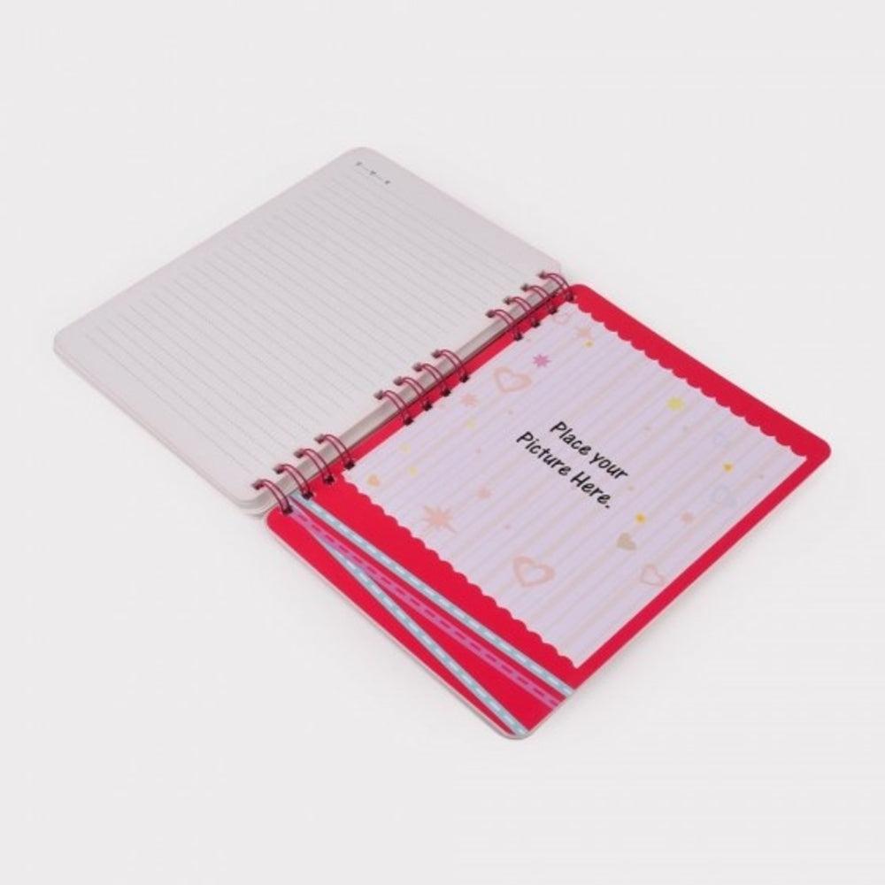 Doodle Forever Mine Wire Bound Undated Notebook Diary with Theme Based Dangler