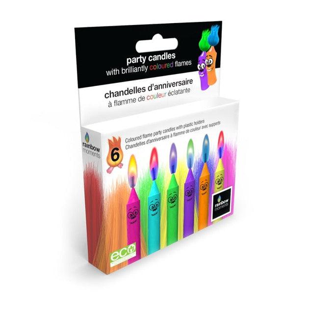 Troll-Themed Colored Flame Candles