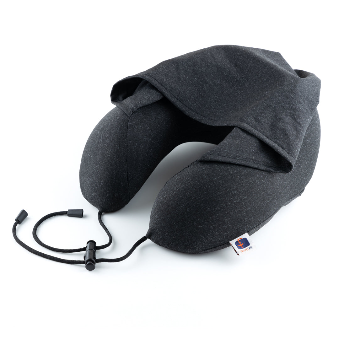 Travel hoodie clearance pillow